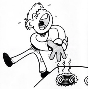 Burning Hand On Stove O