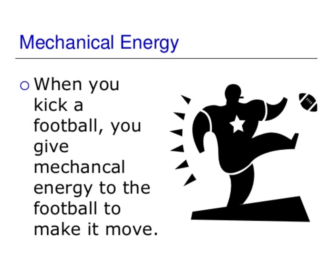 Mechanical energy pictures examples 2