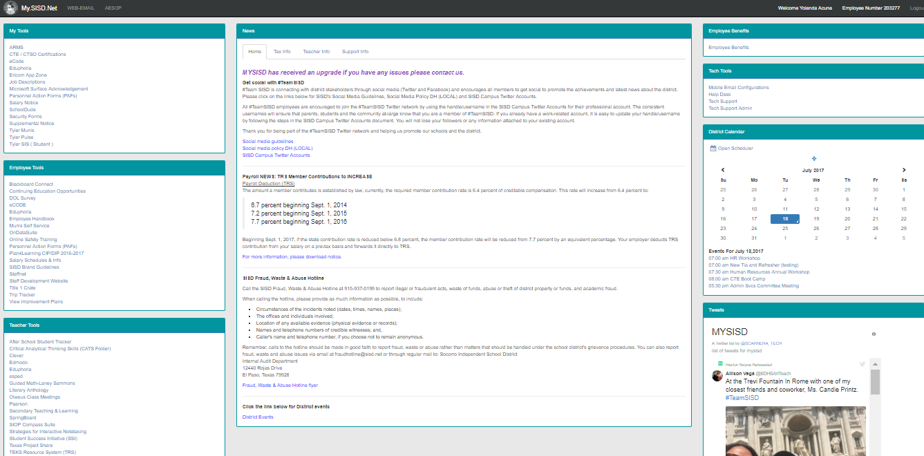my.sisd.net (Portal)