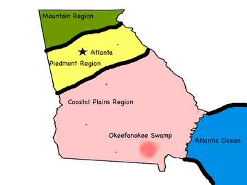 the regions habitats of georgia georgia habitats