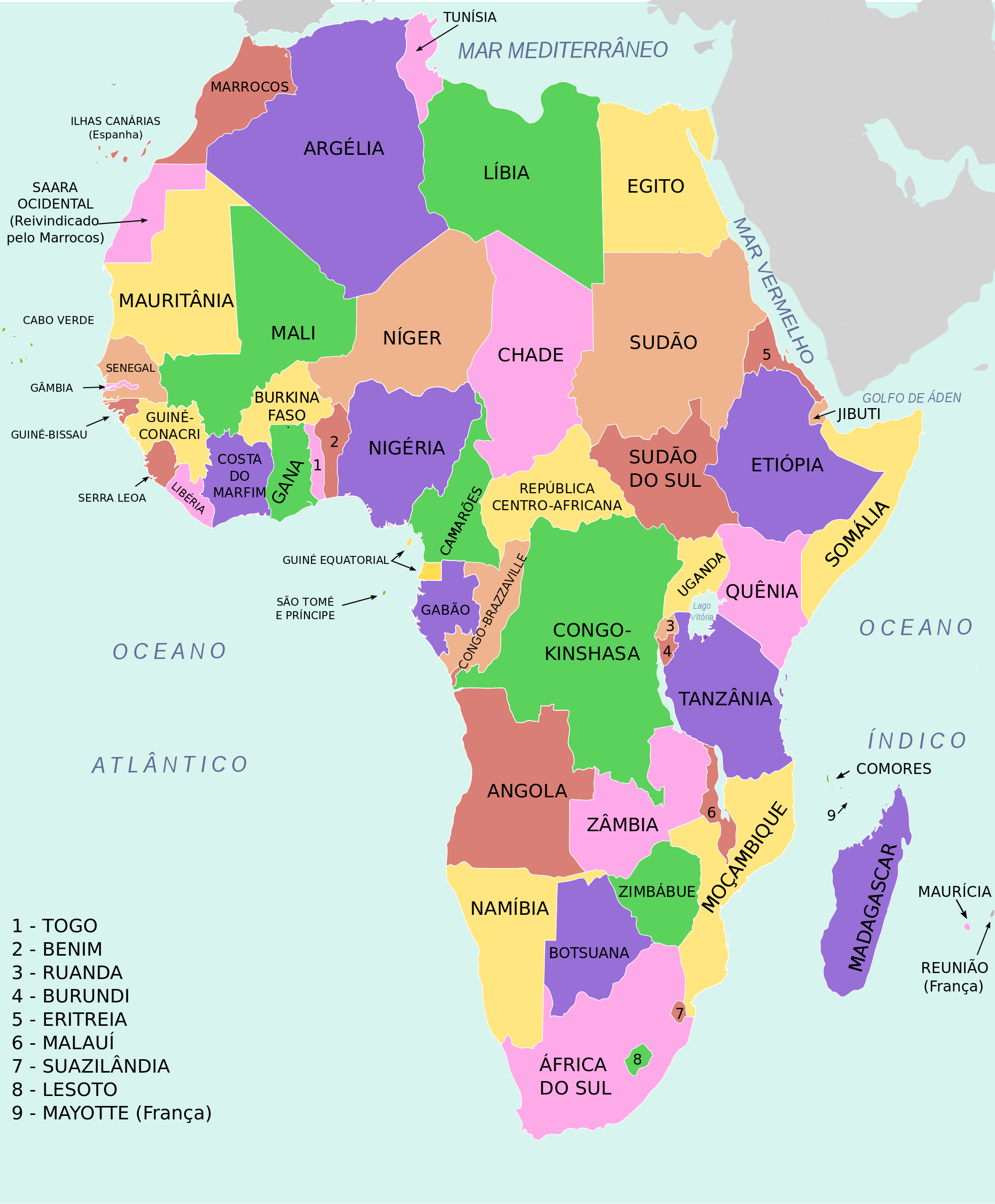 MAPA: África - ThingLink MAPA: África - ThingLink