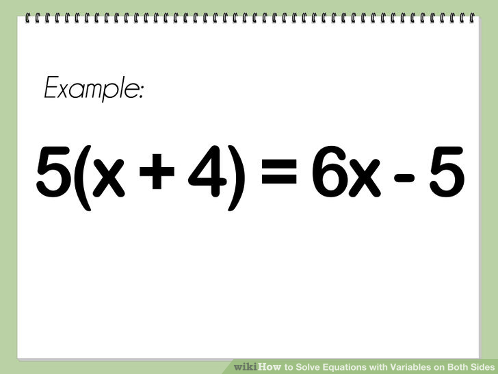 Examples Of Equations With Variables On Both Sides Talkchannels The Process Of Equating One Thing With Other Thinglink Solving Equations Variables On Both Sides